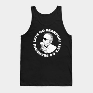 Let's Go Brandon Ice Cream Meme Tank Top